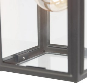 Inteligentna lampa ścienna zewnętrzna szara w komplecie z Wi-Fi G95 - Sutton down