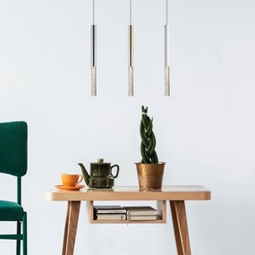 Pojedyncza lampa wisząca z wąskim kloszem One