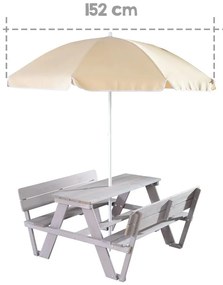 Zestaw ogrodowy dla dzieci Picnic – Roba