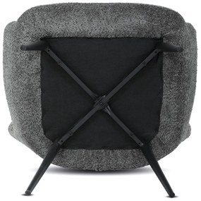 Fotel na uszach GREY2, szary