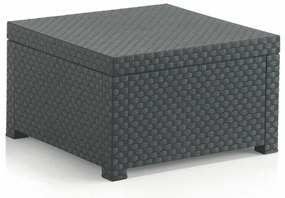 Stolik ogrodowy z imitacji rattanu 56x56 cm – Juinsa