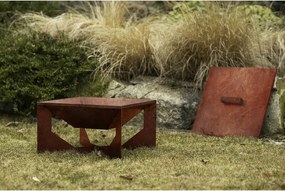 Vento Ognisko ogrodowe 50 x 50 x 30 cm, corten CORGARDEN 1014