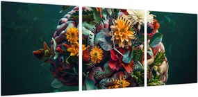 Obraz - Powód (z zegarem) (90x30 cm)