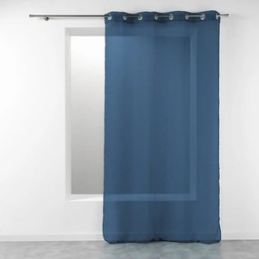 Ciemnoniebieska firanka 140x240 cm Telma – douceur d'intérieur