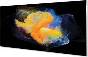 Panel szklany do Kuchni Feeria Kolorowych Fraktali