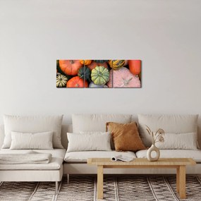 Obraz - Dynia (z zegarem) (90x30 cm)