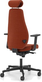 Regulowane krzesło do biurka Bjarg Swivel Chair HB UPH wysokie oparcie