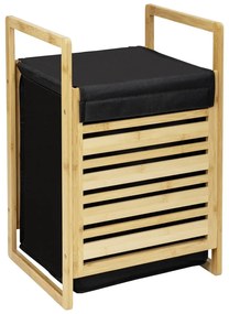 Tekstylny kosz na pranie 47 l Ecori – Wenko