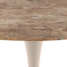 Okrągły stół z ceramicznym blatem ø 90 cm Malta – Actona