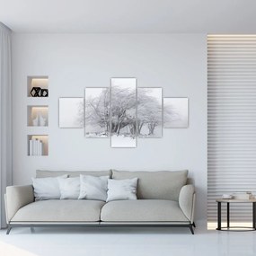 Obraz - Biała zima (125x70 cm)