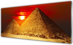 Panel Szklany do Kuchni Majestatyczne Piramidy W Gizie