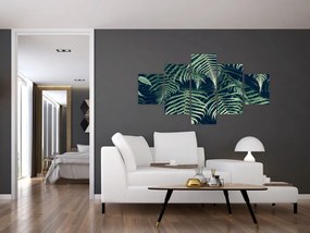 Obraz liści paproci (125x70 cm)