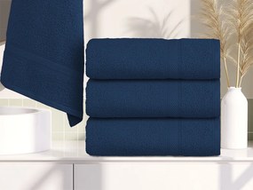 Ręcznik CLARYSSE ELEGANCE 60x110 cm ciemnoniebieski, 100% bawełna