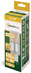 ŻARÓWKA LED ŚWIATŁO NEUTRALNE G9 4W 230V PREMIUM 14434