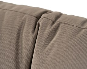 Sofa z Funkcją Spania SEUL Rozkładana Dwuosobowa Welurowa Beżowa Nowoczesna do Salonu