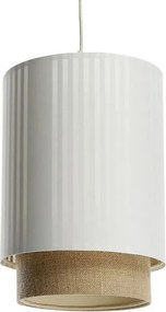 Lampa wisząca DUO LAMI LINE 25 biała/jutowa