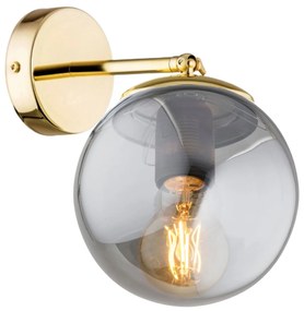 Kinkiet złoty 1xE27 ELLETRO gold