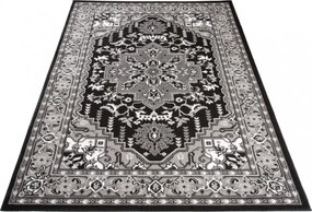 Czarny dywan vintage K4-D47