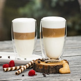 4Home Szklanka termiczna do latté Hot&Cool 410 ml, 2 szt.