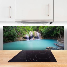 Panel Kuchenny Wodospad Nad Ukrytym Jeziorem