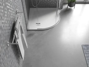 Mexen Bert brodzik półokrągły SMC 90 x 90 cm, biały - 4KR109090