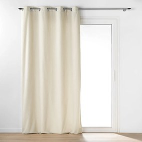 Kremowa zasłona z materiału bouclé 140x240 cm Wooly – douceur d'intérieur