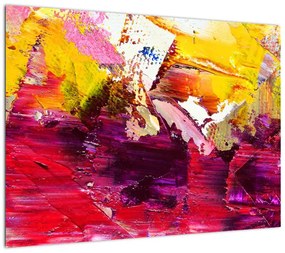 Obraz abstrakcji - malarstwo (70x50 cm)