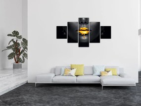 Obraz - Usta kobiety (125x70 cm)