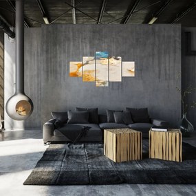 Obraz - Abstrakcja (125x70 cm)