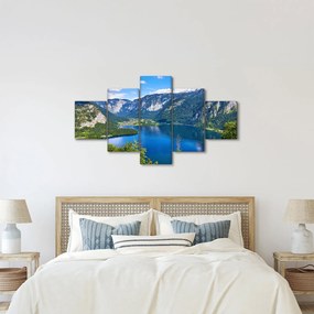 Obraz - Hallstätter See, Hallstatt, Austria (125x70 cm)