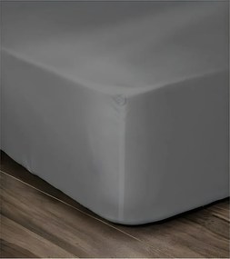 Poszewka na materac 100% bawełny 180x200cm - Ciemnoszary