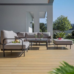 Zestaw mebli ogrodowych dla 6 osób Piryt D042-04DW PATIO