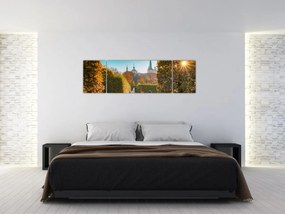 Obraz - Pałac Wallensteina (170x50 cm)