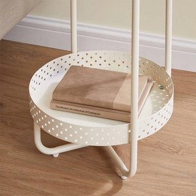 Stolik pomocniczy E1015 CRM, kremowy