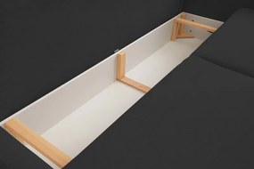 Sofa LOOP z funkcja spania i pojemnikiem CZARNY RAVEN 18