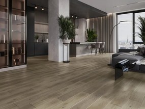 Mexen Perry panele winylowe 1240 x 182 mm SPC 6,5 mm, podkład IXPE 1,5 mm, 4 V-Fuga, Dąb - F1021-1240-182-505-4V1-01