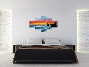 Obraz - Zachód słońca (125x70 cm)