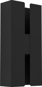 Eglo 902018 - Zewnętrzny kinkiet LED BRISCOLA 2xLED/4W/230V IP44 czarny