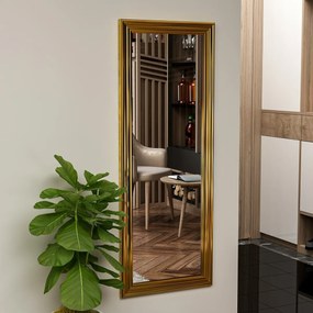 Lustro Smooth Gold 40 x 105 cm