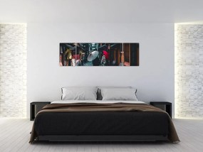 Obraz - Spacer po Tokio (170x50 cm)