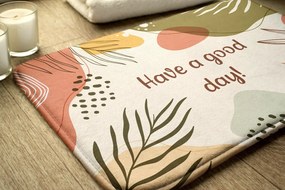 Dywanik pod prysznic Dywanik pod prysznic Geometryczny Roślinny