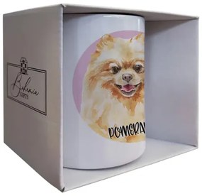 Bohemia Gifts Ceramiczny kubek - Pomeranian, 350ml