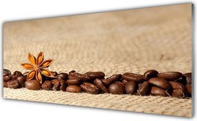 Panel Szklany Kawa Ziarnista W Detalu