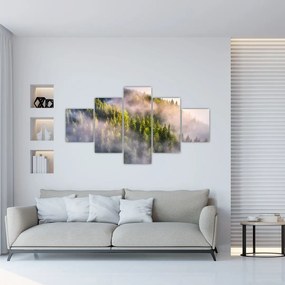 Obraz górskiego krajobrazu (125x70 cm)