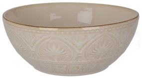 Ceramiczna miska ze żłobionym wzorem, 1900 ml