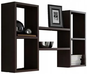 Półka ścienna Fremont, 2X - wenge