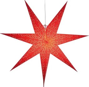 Czerwona dekoracja świetlna Star Trading Dot Red, ⌀ 70 cm