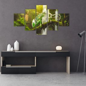 Obraz jaszczurki (125x70 cm)