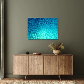 Obraz na szkle - abstrakcyjne kostki (70x50 cm)