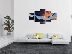 Obraz - Klify 3D (125x70 cm)